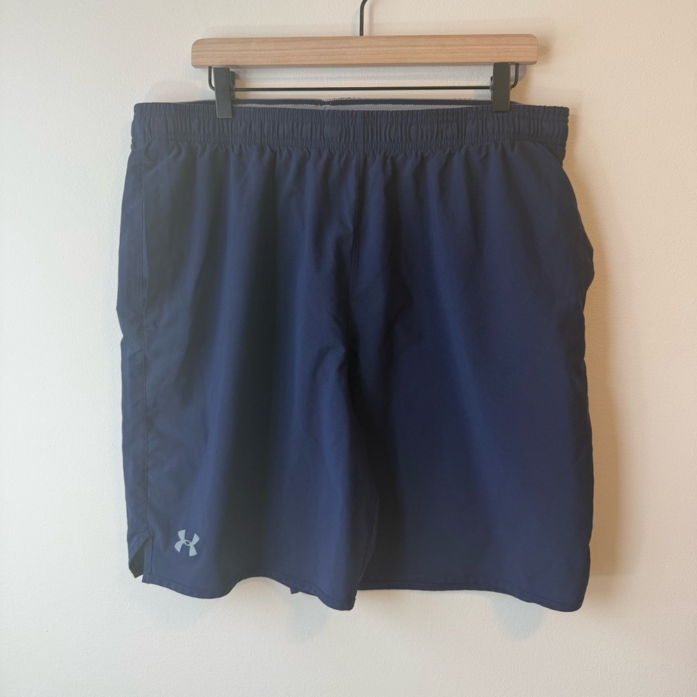 Men’s Under Armour Navy Athletic Shorts | Size XL